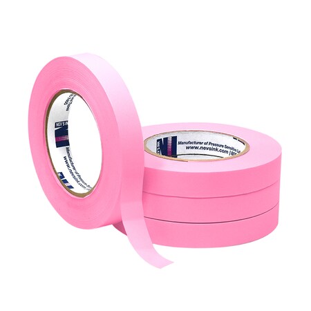 Nevs 3/4 wide x 60yd Pink Labeling Tape, PK4 T-750-Pink